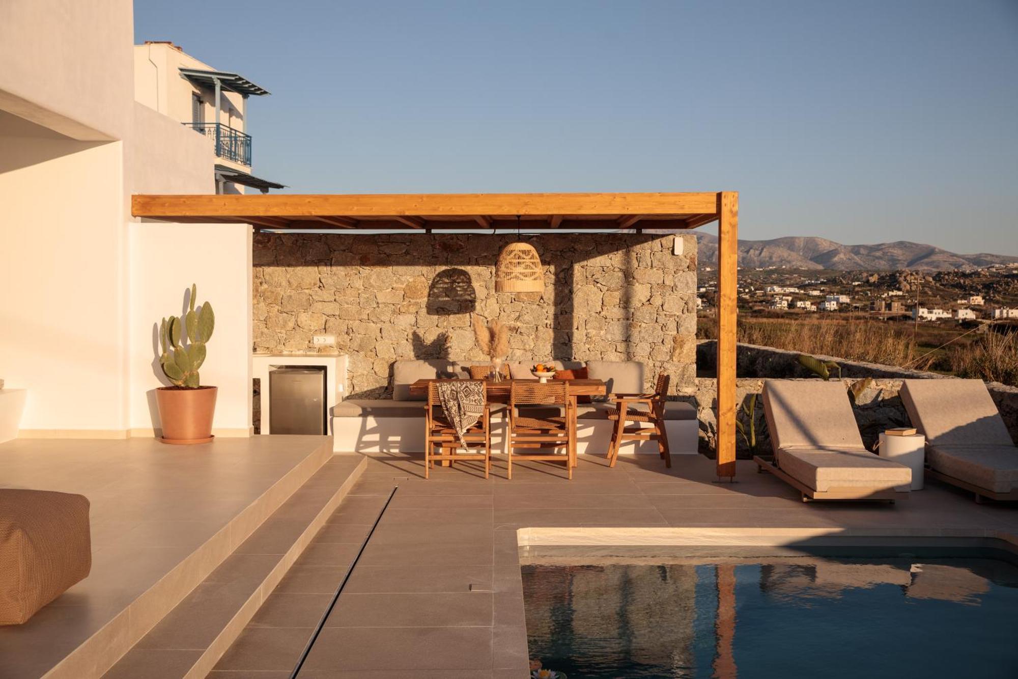 Villa Fyroi Naxos Agia Anna  Exterior foto